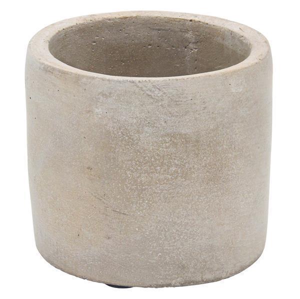 Betonübertopf rund
