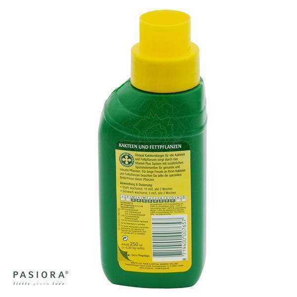 Spezialnährstofflösung Kakteendünger, Sukkulentendünger & Bonsai 250ml