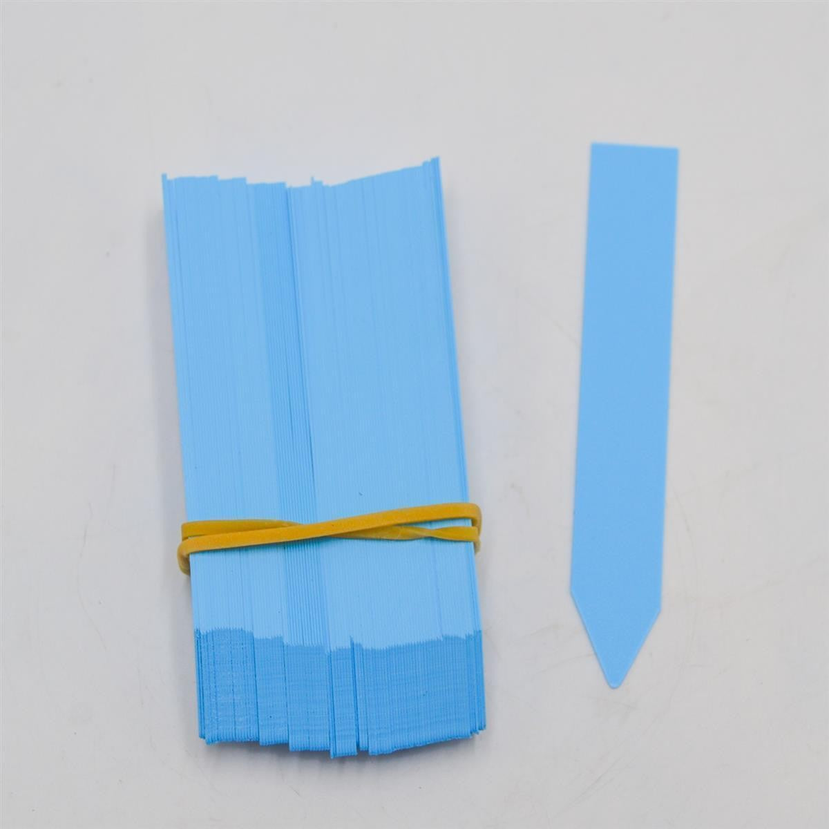 Stecketiketten blau 100 Stück